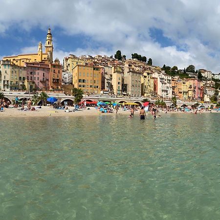 Apartamento Mansfield Vue Carte Postale Terrasse Piscine Calme Port A 200M A Pied Menton Exterior foto