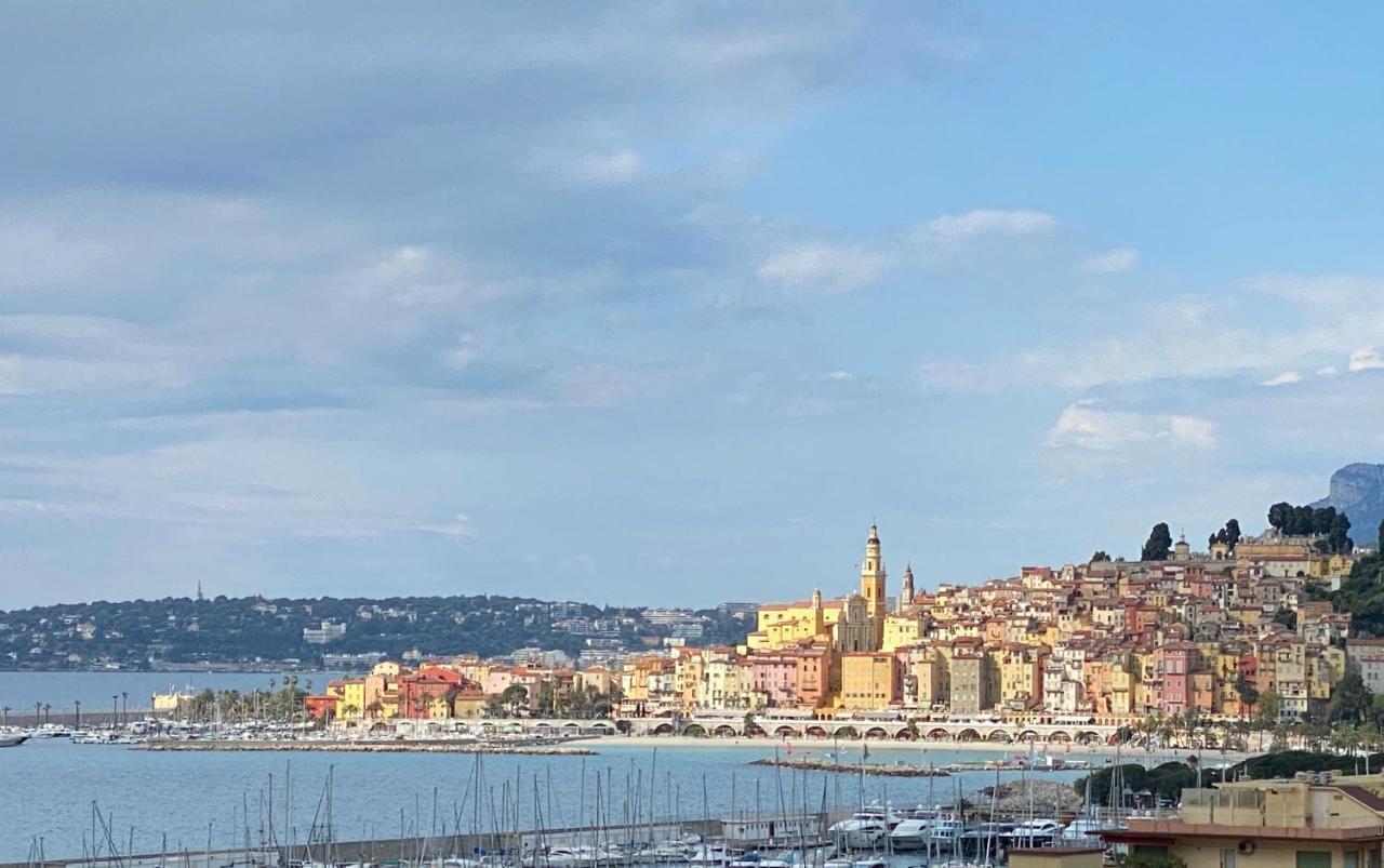 Apartamento Mansfield Vue Carte Postale Terrasse Piscine Calme Port A 200M A Pied Menton Exterior foto
